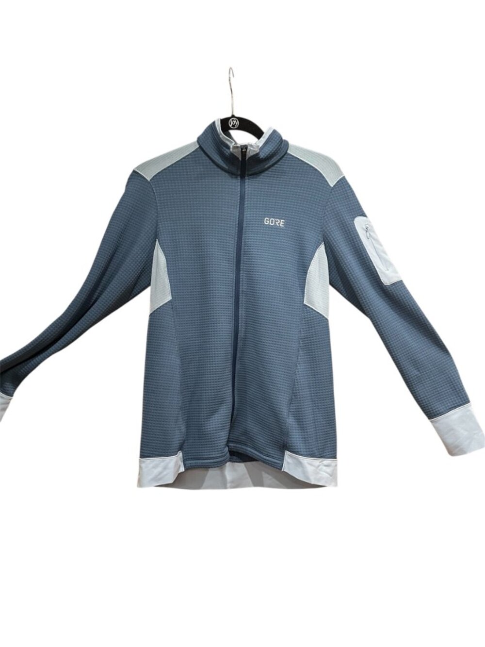 Women's Gorewear Fleece Full Zip, Blue and light blue, Size Large